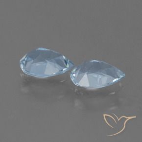 Shop natural 1.68ct Bleu ciel Topaze gems, En forme de poire, from Brésil at GemSelect. In stock, global shipping!