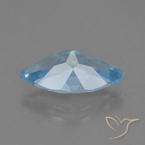 Topaze Bleu ciel naturelle Marquise, 3.51 ct, VVS