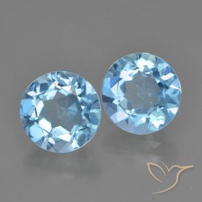 Shop natural 4.55ct Bleu ciel Topaze gems, Tour, from Brésil at GemSelect. In stock, global shipping!