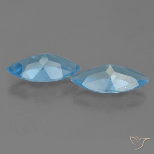 Shop natural 6.41ct Bleu Suisse Topaze gems, Marquise, from Brésil at GemSelect. In stock, global shipping!