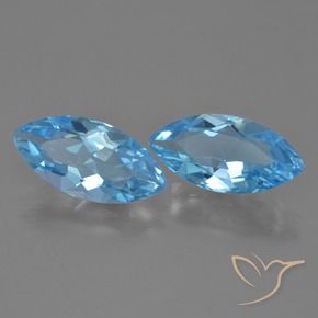 Shop natural 6.90ct Bleu ciel Topaze gems, Marquise, from Brésil at GemSelect. In stock, global shipping!
