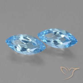 Shop natural 7.21ct Bleu ciel Topaze gems, Marquise, from Brésil at GemSelect. In stock, global shipping!