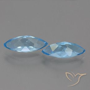 Shop natural 7.34ct Bleu ciel Topaze gems, Marquise, from Brésil at GemSelect. In stock, global shipping!