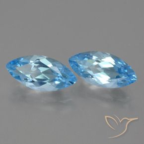 Shop natural 7.95ct Bleu ciel Topaze gems, Marquise, from Brésil at GemSelect. In stock, global shipping!