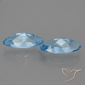 Shop natural 7.95ct Bleu ciel Topaze gems, Marquise, from Brésil at GemSelect. In stock, global shipping!