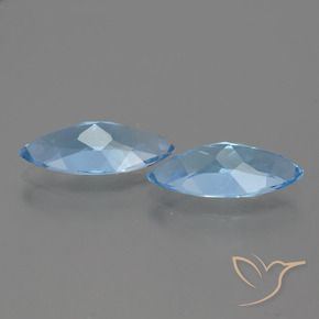 Shop natural 6.43ct Bleu ciel Topaze gems, Marquise, from Brésil at GemSelect. In stock, global shipping!