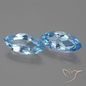 Shop natural 7.34ct Bleu ciel Topaze gems, Marquise, from Brésil at GemSelect. In stock, global shipping!