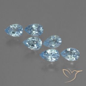 Shop natural 3.21ct Bleu ciel Topaze gems, En forme de poire, from Brésil at GemSelect. In stock, global shipping!