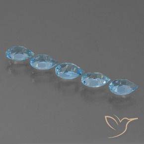 Shop natural 2.63ct Bleu ciel Topaze gems, En forme de poire, from Brésil at GemSelect. In stock, global shipping!