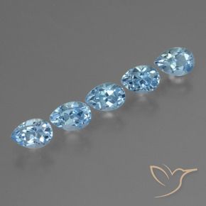 Shop natural 3.07ct Bleu Suisse Topaze gems, En forme de poire, from Brésil at GemSelect. In stock, global shipping!