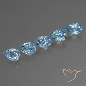 Shop natural 2.80ct Bleu Suisse Topaze gems, En forme de poire, from Brésil at GemSelect. In stock, global shipping!