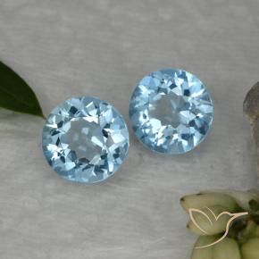 Shop natural 4.58ct Bleu ciel Topaze gems, Tour, from Brésil at GemSelect. In stock, global shipping!