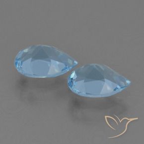 Shop natural 1.69ct Bleu ciel Topaze gems, En forme de poire, from Brésil at GemSelect. In stock, global shipping!