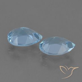 Shop natural 1.58ct Bleu ciel Topaze gems, En forme de poire, from Brésil at GemSelect. In stock, global shipping!