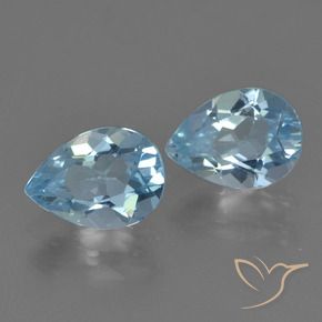 Shop natural 1.74ct Bleu ciel Topaze gems, En forme de poire, from Brésil at GemSelect. In stock, global shipping!