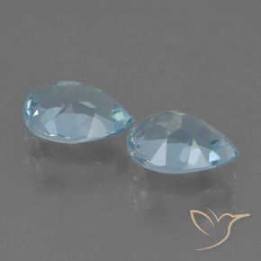 Shop natural 1.74ct Bleu ciel Topaze gems, En forme de poire, from Brésil at GemSelect. In stock, global shipping!
