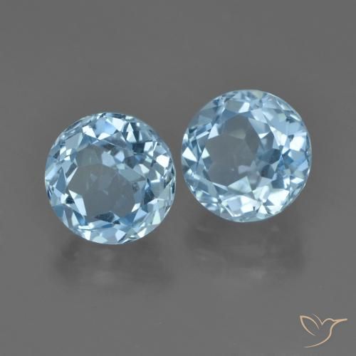 Shop natural 5.14ct Bleu Suisse Topaze gems, Tour, from Brésil at GemSelect. In stock, global shipping!
