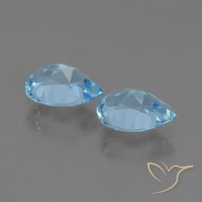 Shop natural 1.74ct Bleu ciel Topaze gems, En forme de poire, from Brésil at GemSelect. In stock, global shipping!