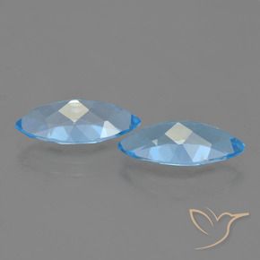 Shop natural 7.36ct Bleu Suisse Topaze gems, Marquise, from Brésil at GemSelect. In stock, global shipping!