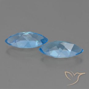 Shop natural 7.76ct Bleu Suisse Topaze gems, Marquise, from Brésil at GemSelect. In stock, global shipping!