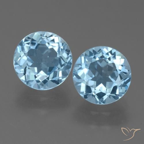 Shop natural 4.81ct Bleu Suisse Topaze gems, Tour, from Brésil at GemSelect. In stock, global shipping!