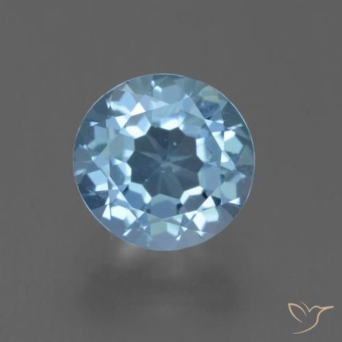 2.46ct Naturel Bleu ciel Topaze, Tour, VS
