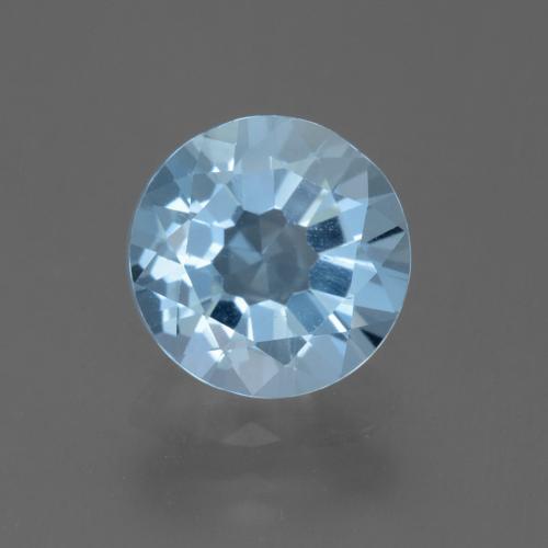 2.23ct Naturel Bleu Suisse Topaze, Tour, VS