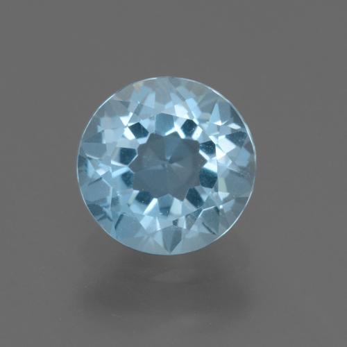 2.23ct Naturel Bleu ciel Topaze, Tour, VS