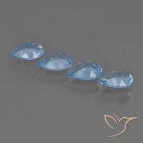 Shop natural 2.72ct Bleu Suisse Topaze gems, En forme de poire, from Brésil at GemSelect. In stock, global shipping!