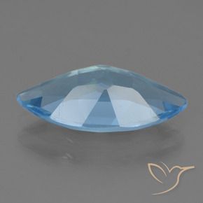 Topaze Bleu Suisse naturelle Marquise, 3.56 ct, VS