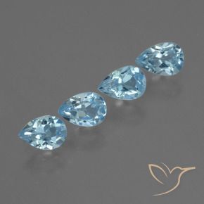 Shop natural 2.29ct Bleu ciel Topaze gems, En forme de poire, from Brésil at GemSelect. In stock, global shipping!