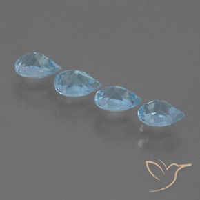 Shop natural 2.29ct Bleu ciel Topaze gems, En forme de poire, from Brésil at GemSelect. In stock, global shipping!