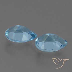 Shop natural 1.68ct Bleu ciel Topaze gems, En forme de poire, from Brésil at GemSelect. In stock, global shipping!