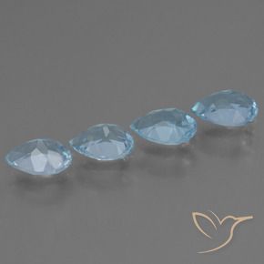 Shop natural 3.12ct Bleu ciel Topaze gems, En forme de poire, from Brésil at GemSelect. In stock, global shipping!