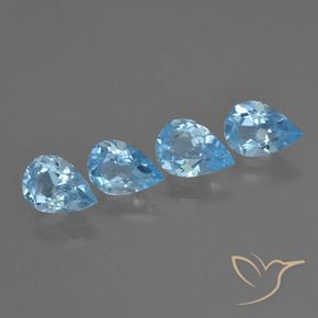 Shop natural 2.61ct Bleu ciel Topaze gems, En forme de poire, from Brésil at GemSelect. In stock, global shipping!