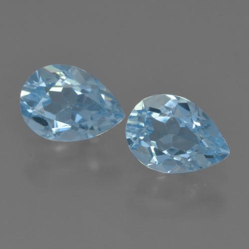 Shop natural 1.69ct Bleu Suisse Topaze gems, En forme de poire, from Brésil at GemSelect. In stock, global shipping!