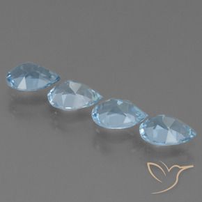 Shop natural 3.20ct Bleu Suisse Topaze gems, En forme de poire, from Brésil at GemSelect. In stock, global shipping!