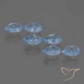 Shop natural 3.44ct Bleu Suisse Topaze gems, En forme de poire, from Brésil at GemSelect. In stock, global shipping!