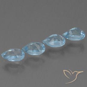 Shop natural 2.48ct Bleu ciel Topaze gems, En forme de poire, from Brésil at GemSelect. In stock, global shipping!