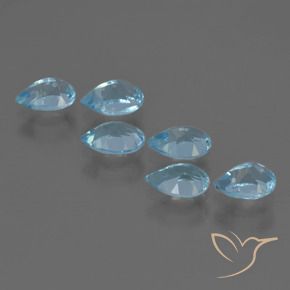Shop natural 3.34ct Bleu Suisse Topaze gems, En forme de poire, from Brésil at GemSelect. In stock, global shipping!
