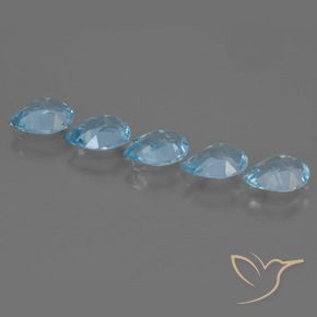 Shop natural 3.60ct Bleu Suisse Topaze gems, En forme de poire, from Brésil at GemSelect. In stock, global shipping!