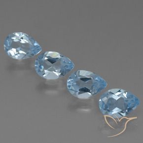 Shop natural 3.02ct Bleu ciel Topaze gems, En forme de poire, from Brésil at GemSelect. In stock, global shipping!