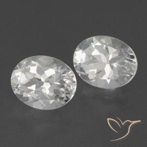 Shop natural 6.37ct Blanc Topaze gems, ovale, from Brésil at GemSelect. In stock, global shipping!