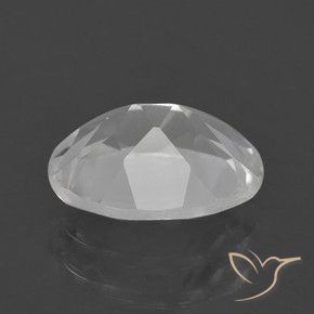 Topaze Blanc naturelle ovale, 3.01 ct, VVS-VS