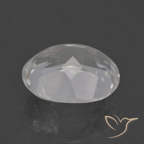 Topaze Blanc naturelle ovale, 3.28 ct, VS