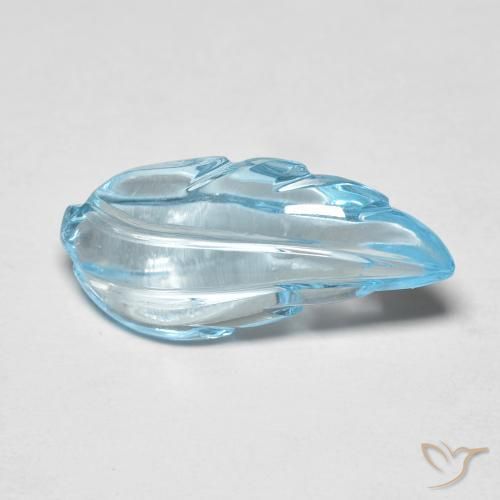Topaze Bleu Suisse naturelle Fantaisie, 7.33 ct, Transparent