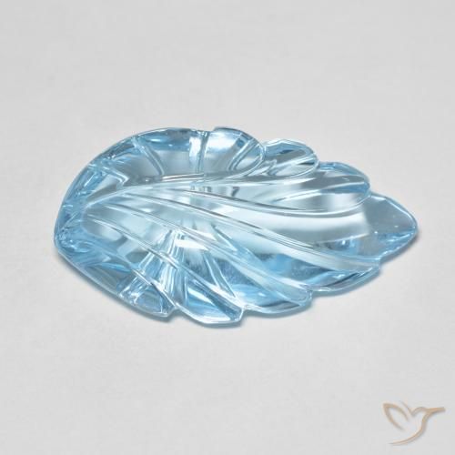 Topaze Bleu Suisse naturelle Fantaisie, 24.36 ct, Transparent