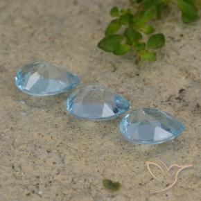 Shop natural 2.67ct Bleu ciel Topaze gems, En forme de poire, from Brésil at GemSelect. In stock, global shipping!