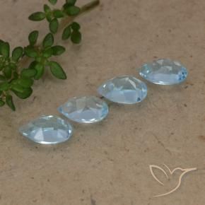 Shop natural 2.14ct Bleu Suisse Topaze gems, En forme de poire, from Brésil at GemSelect. In stock, global shipping!