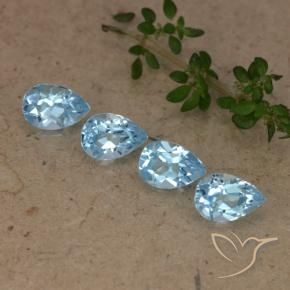 Shop natural 2.28ct Bleu ciel Topaze gems, En forme de poire, from Brésil at GemSelect. In stock, global shipping!